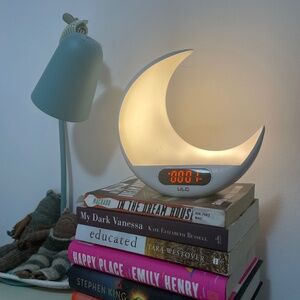 Moon light, sun rise lamp alarm clock